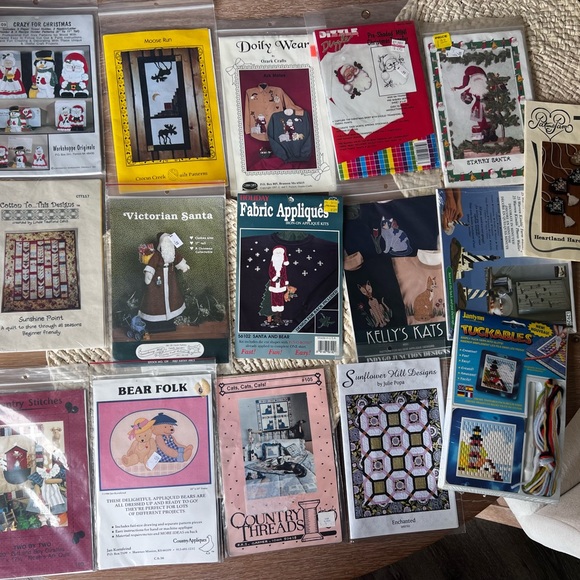 Assorted Craft Pattern Collection - Picture 2 of 9